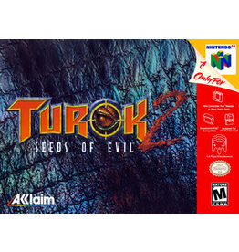Nintendo 64 Turok 2 Seeds of Evil (Used, Cosmetic Damage)