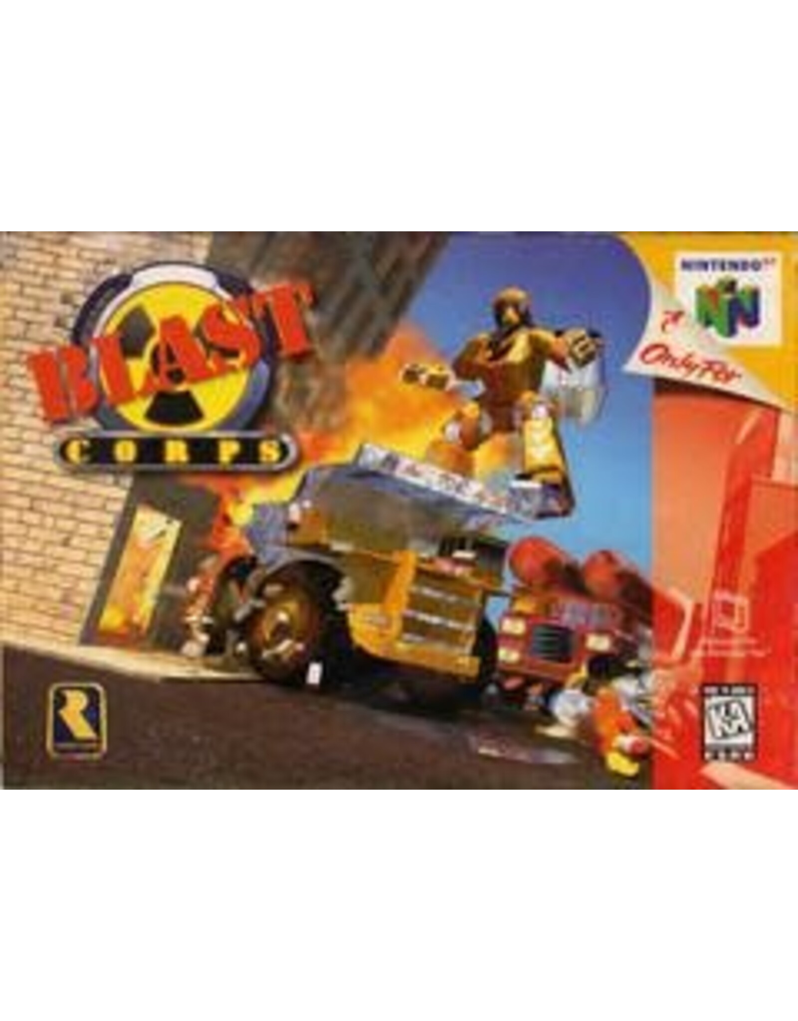 Nintendo 64 Blast Corps (Used, Cart Only, Cosmetic Damage)