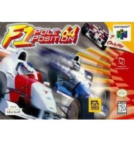 Nintendo 64 F1 Pole Position 64 (Used, Cart Only, Cosmetic Damage)
