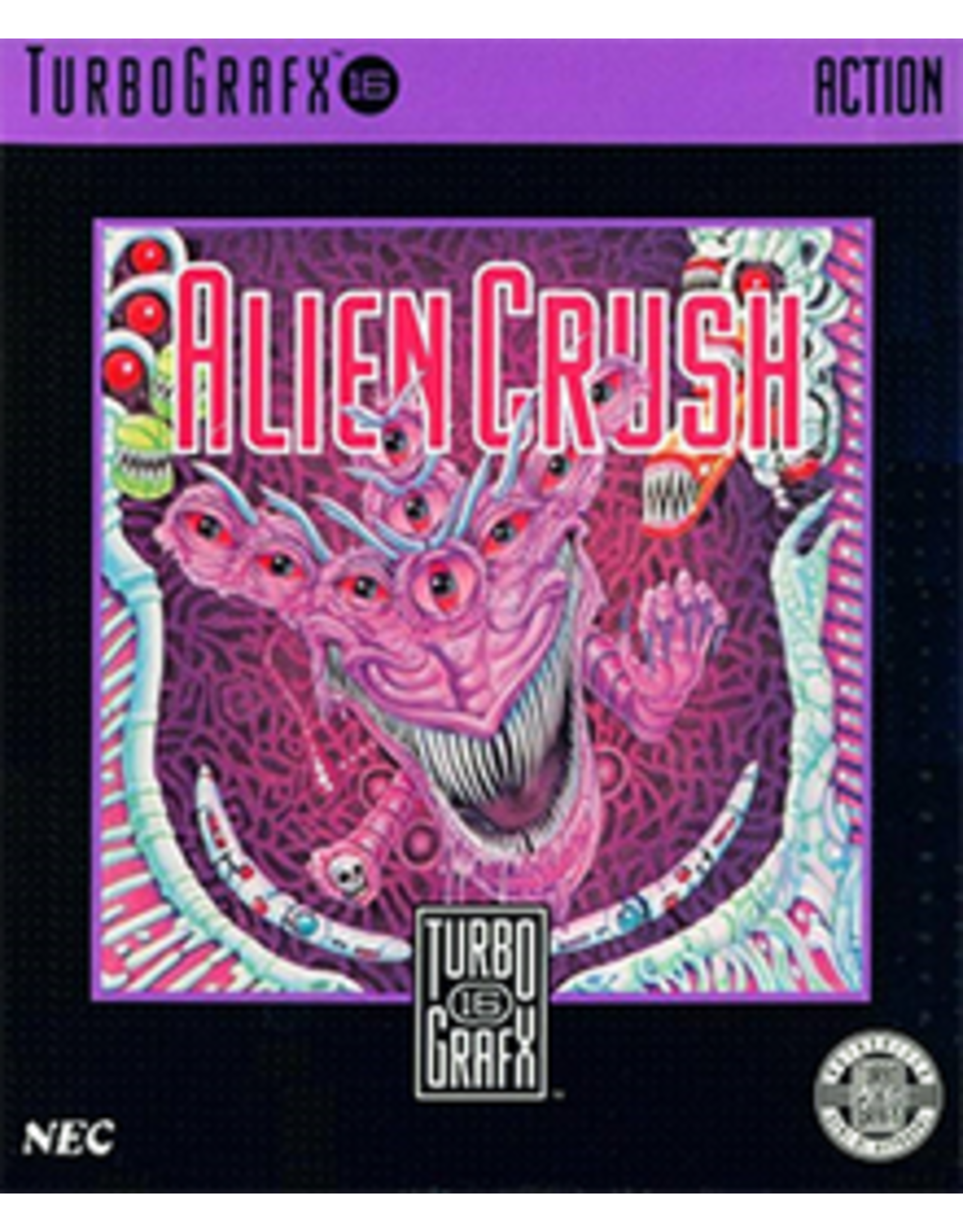 Turbografx 16 Alien Crush (Used, Cart Only)