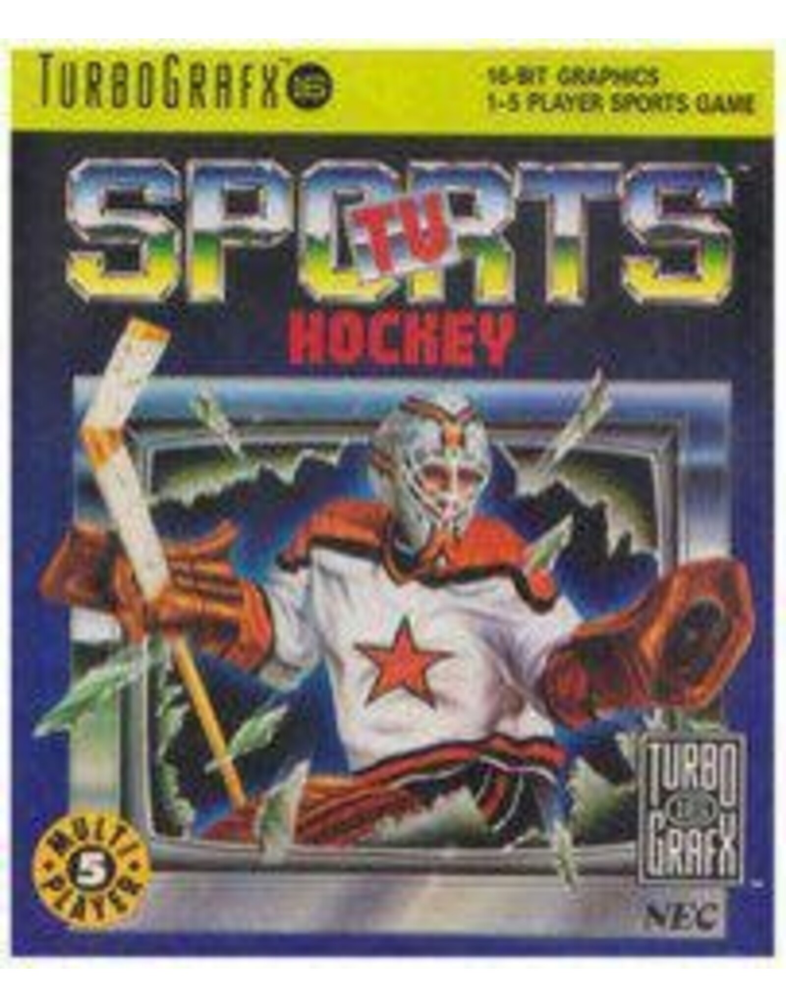 Turbografx 16 TV Sports Hockey (Used, Cart Only)