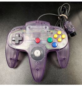 Nintendo 64 N64 Nintendo 64 Controller - Atomic Purple, OEM, New Joystick (Used)