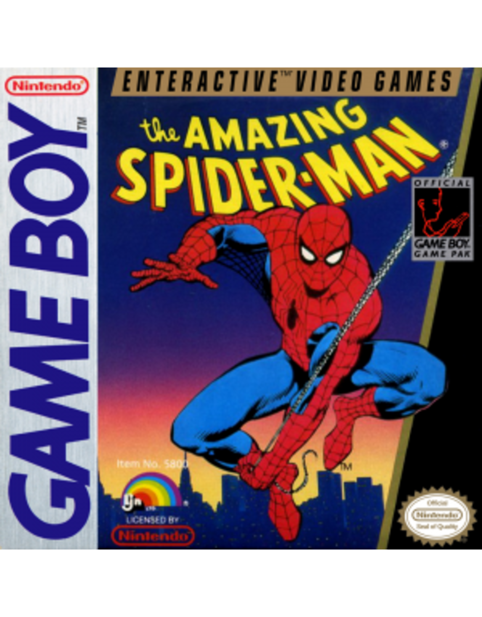 Game Boy Amazing Spider-Man (Used, Cart Only)