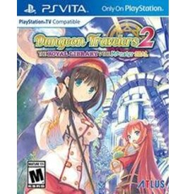 Playstation Vita Dungeon Travelers 2: The Royal Library & the Monster Seal - No Calendar (Used)