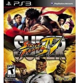 Playstation 3 Super Street Fighter IV (Used)