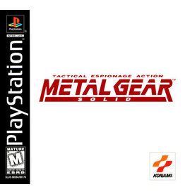 Playstation Metal Gear Solid (Used)