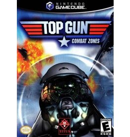 Gamecube Top Gun Combat Zones (Used, No Manual, Cosmetic damage)