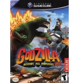 Gamecube Godzilla Destroy All Monsters Melee (Used, No Manual)