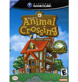 Gamecube Animal Crossing - Memory Card Included! (Used)