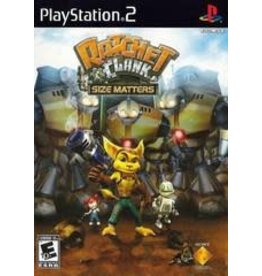 Playstation 2 Ratchet & Clank Size Matters (Used, No Manual, Cosmetic Damage)