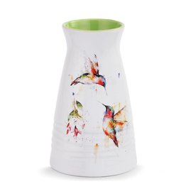 Dean Crouser Dean Crouser Vase - Summer Hummingbirds