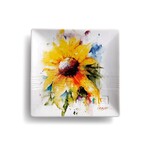 Dean Crouser Collection Sunflower Snack Plate