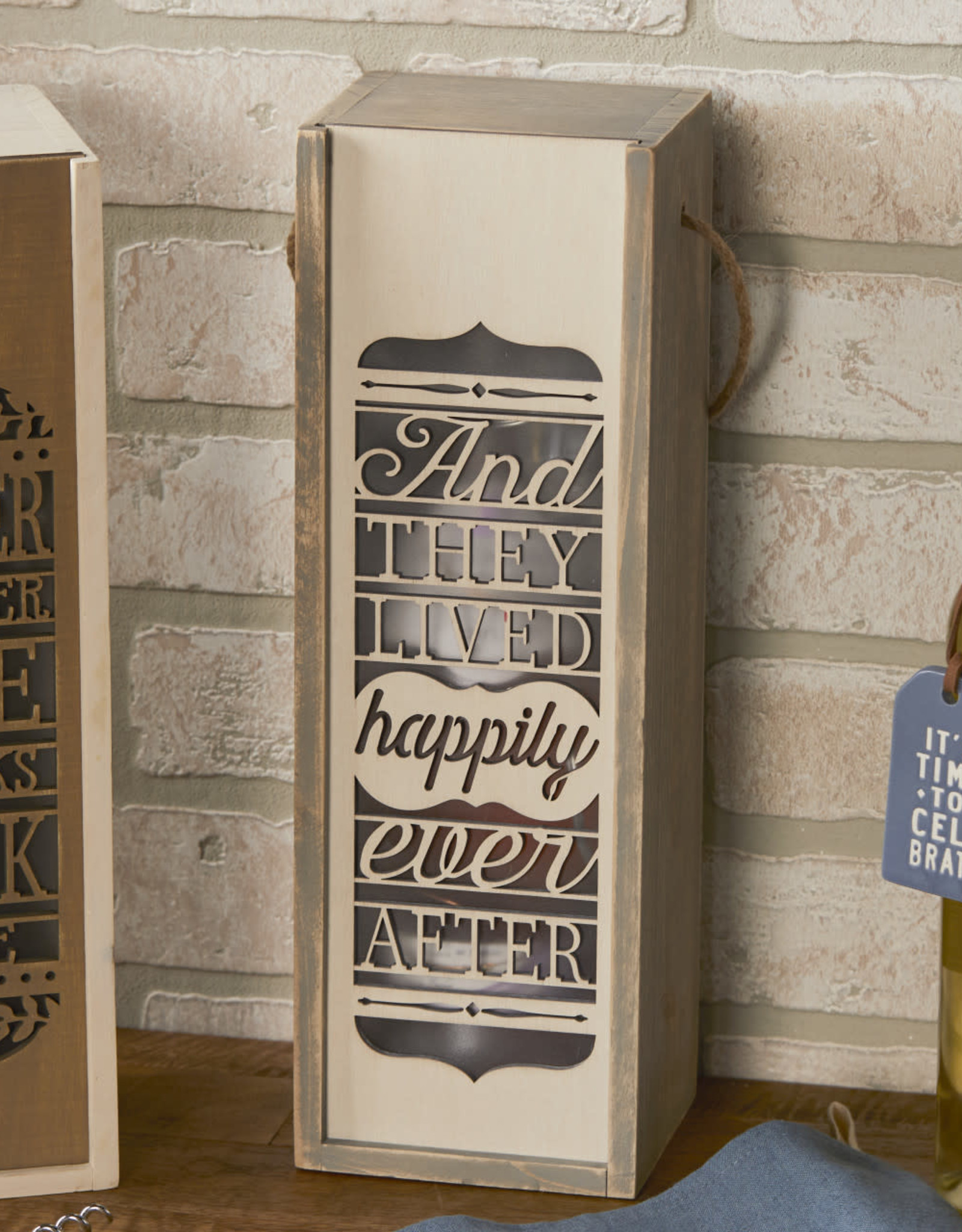 Wine Lantern - Happily Ever After