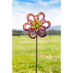 Floral Wind Spinner Stake