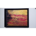 Autumnal Abscission - 12" x 16" Acrylic (Framed)