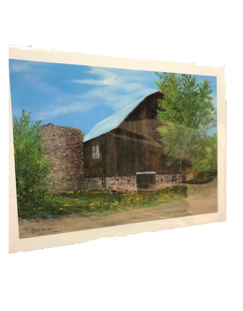 Ron Wetzel Print Raftshol Vineyard Barn Nw Bayshore Dr Suttons