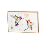 Dean Crouser Collection The Lovebirds Hummingbirds Wall Art 8x12