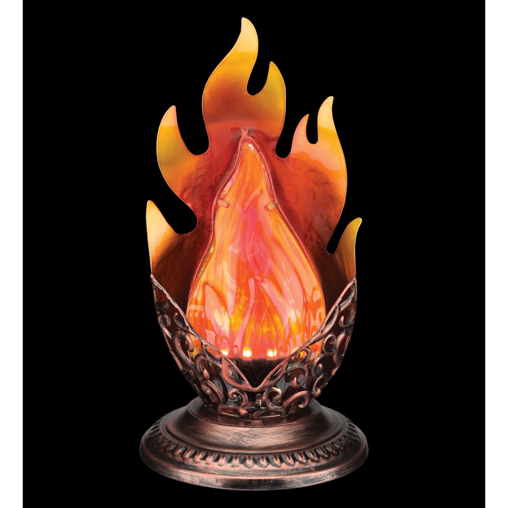 Blaze Table Lantern - Amber