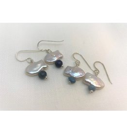 Pearl Fish Earrings - Leland Blue