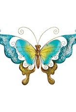 Garden Wall - 28'' Blue Butterfly