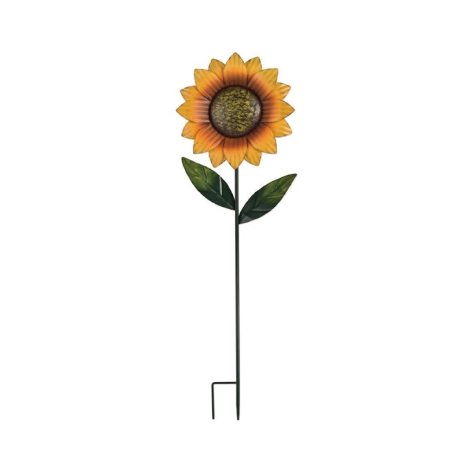 Garden Stake - Rustic Sunflower Medium