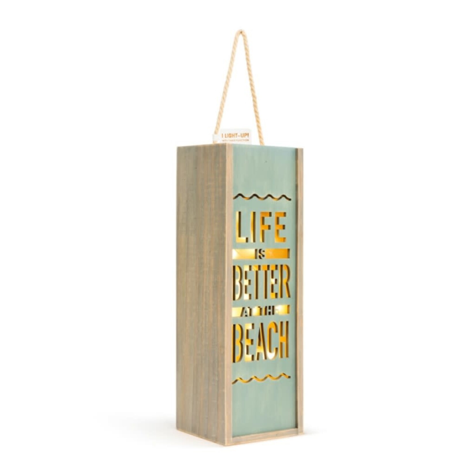 Wine Lantern - Life is Better at the Beach