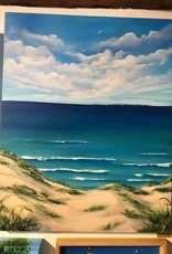 "A Dune View of Manitou" Sally Peckham Original - Acrylic on Canvas 24x30