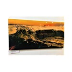 Leelanau Sunset Wave - 15 x 30 Aluminum Print