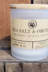 Handpoured Soy-blend Candle - Sea Salt & Orchid