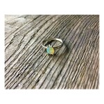 Sterling Silver Ring - Opal Size 6.75