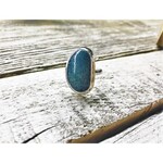 Sterling Silver Ring - Leland Blue Size 8