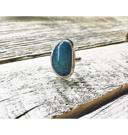 Sterling Silver Ring - Leland Blue Size 8
