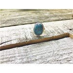 Sterling Silver Ring - Leland Blue Size 7.25