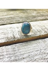 Sterling Silver Ring - Leland Blue Size 7.25