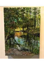 "Shalda Creek" - 8x10 - Ron Wetzel Original - Acrylic on Masonite Board