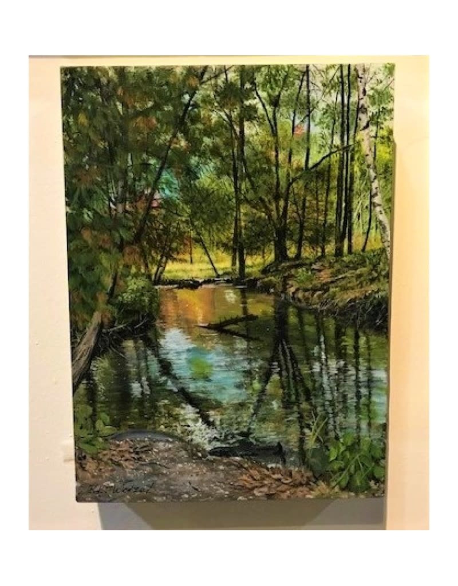 "Shalda Creek" - 8x10 Original Arcrylic on Masonite Board
