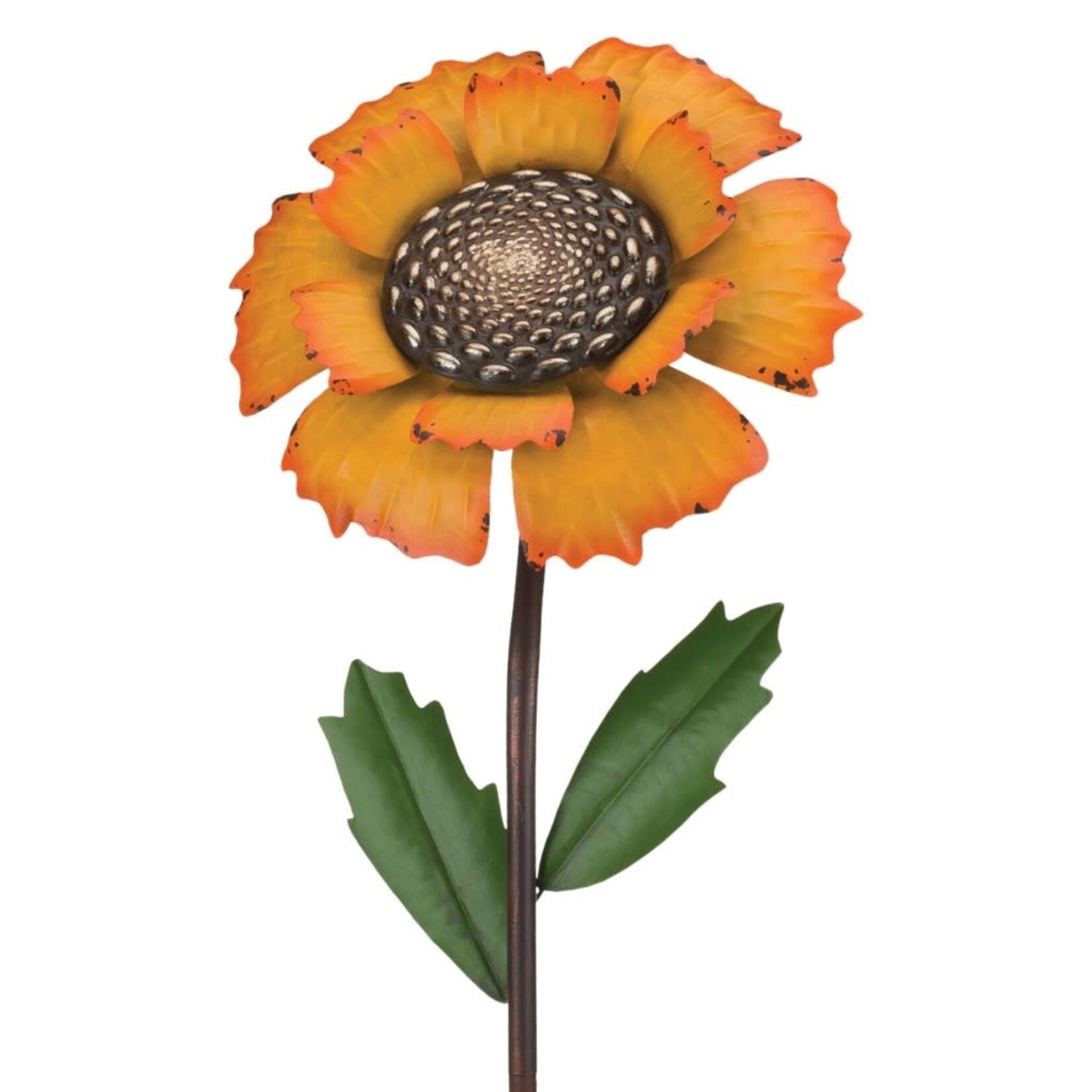 Vintage Flower Stake - Marigold 46''