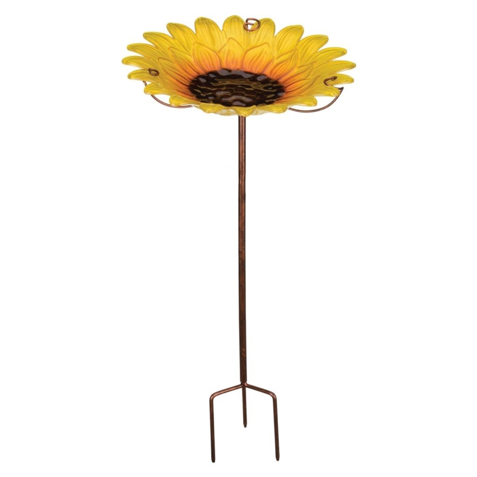 Birdbath/Feeder Stake - Sunflower