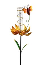 Rain Gauge - Spinning Lotus & Bee