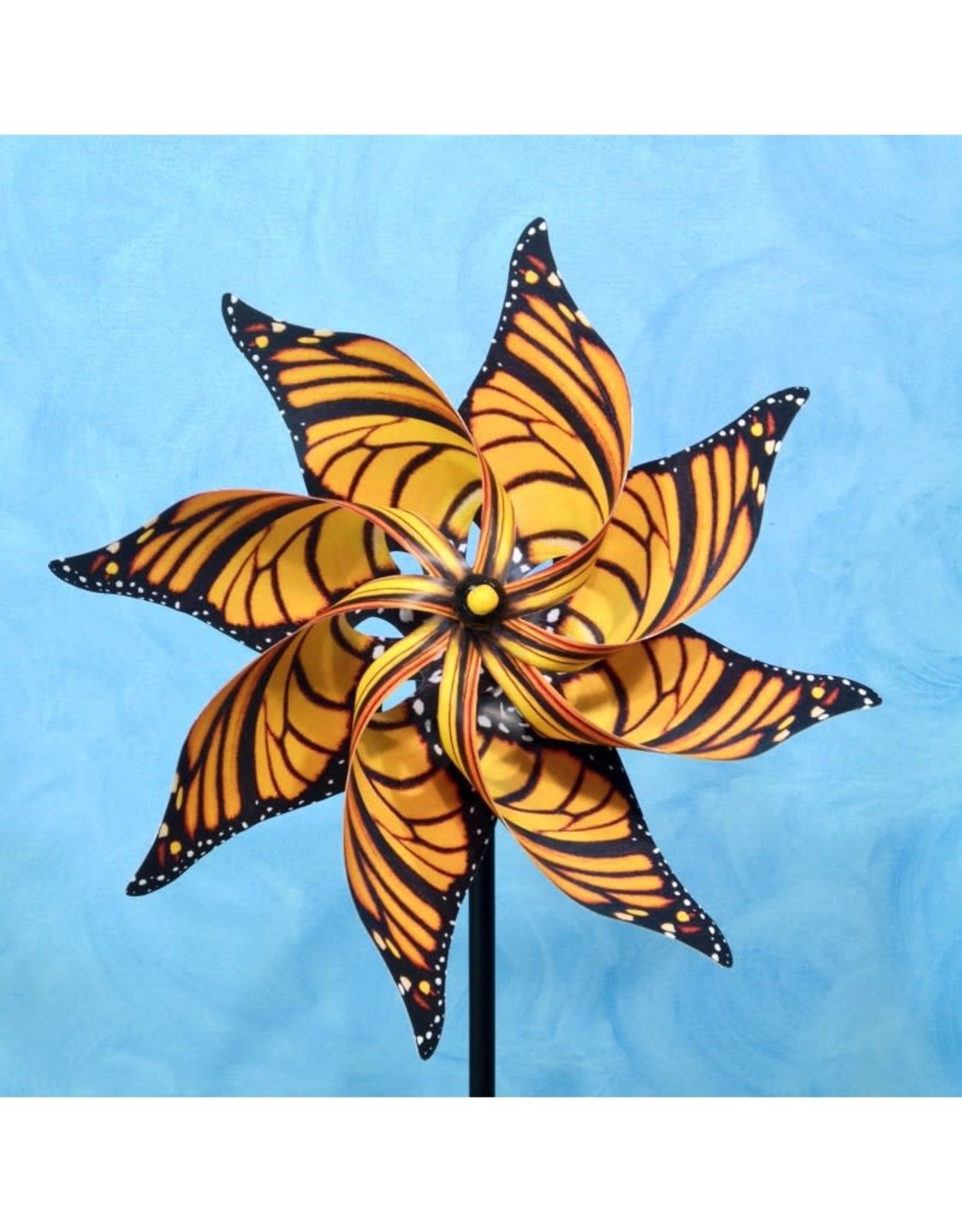 Handmade Pinwheel - Monarch Butterfly
