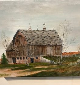 "Leelanau Barn" - 11x 14 - Ron Wetzel Original - Acrylic on Canvas