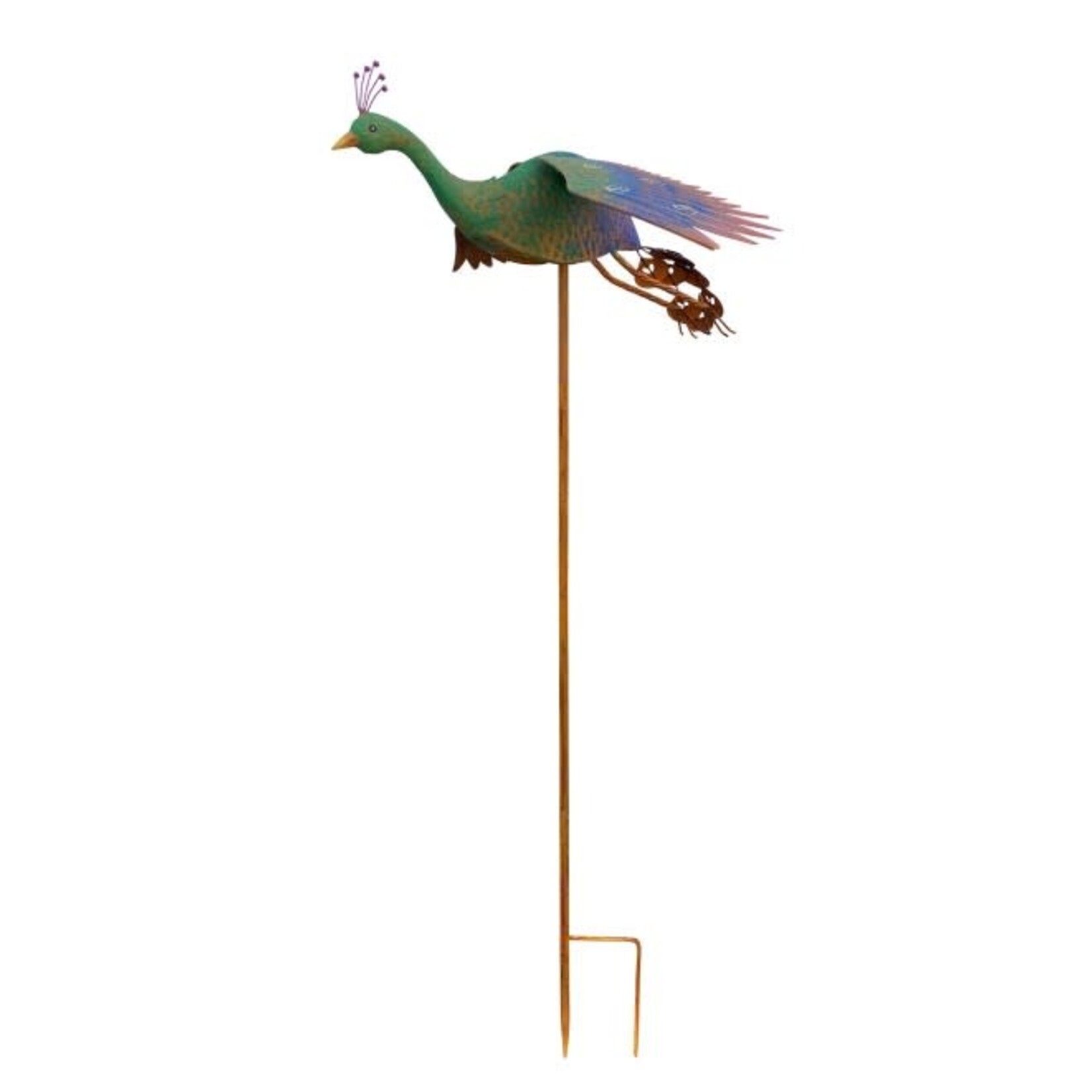Balancer Stake - Rustic Flying Peacock