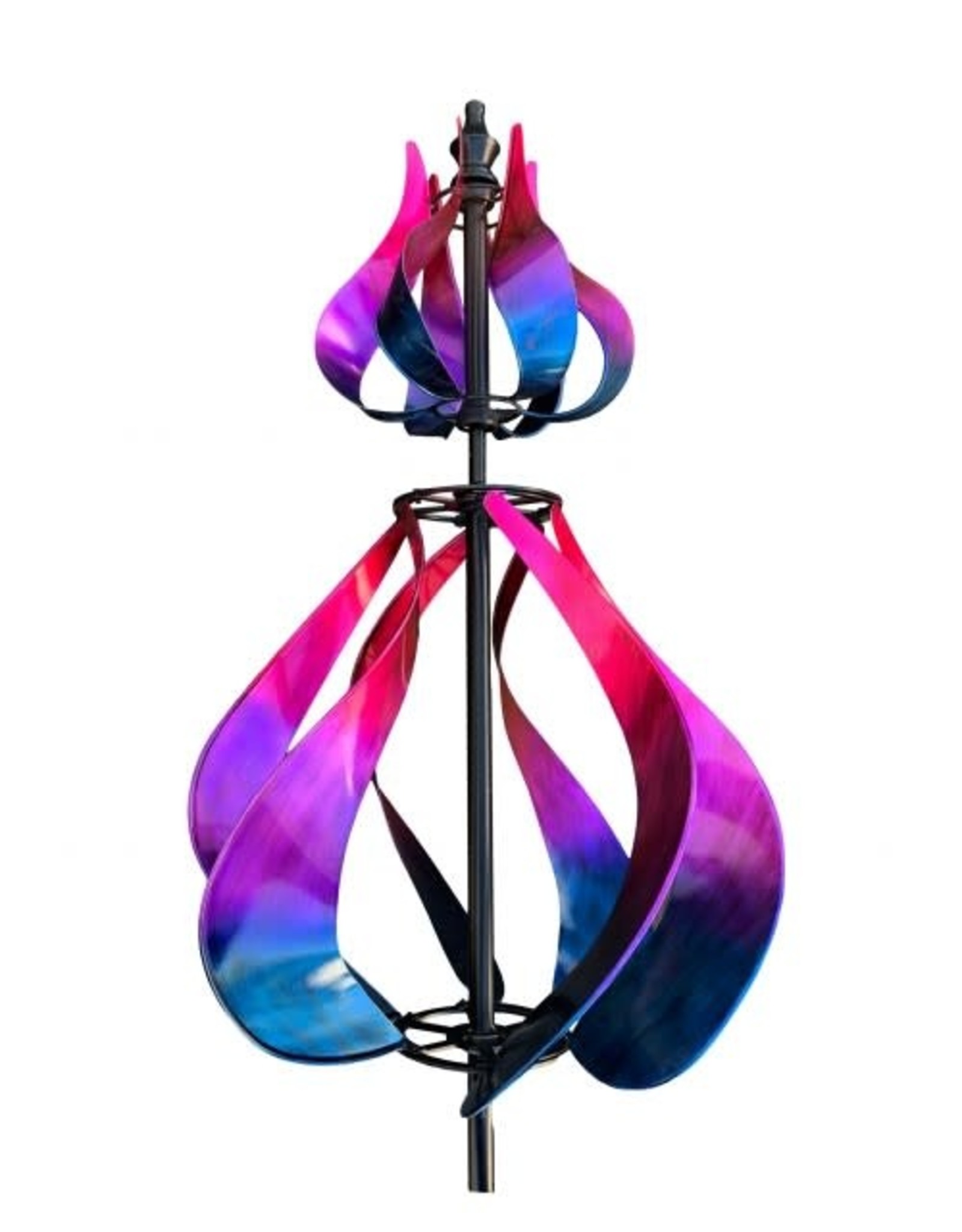 Wind Spinner Stake Pink & Purple Flames The Bear Den Gallery