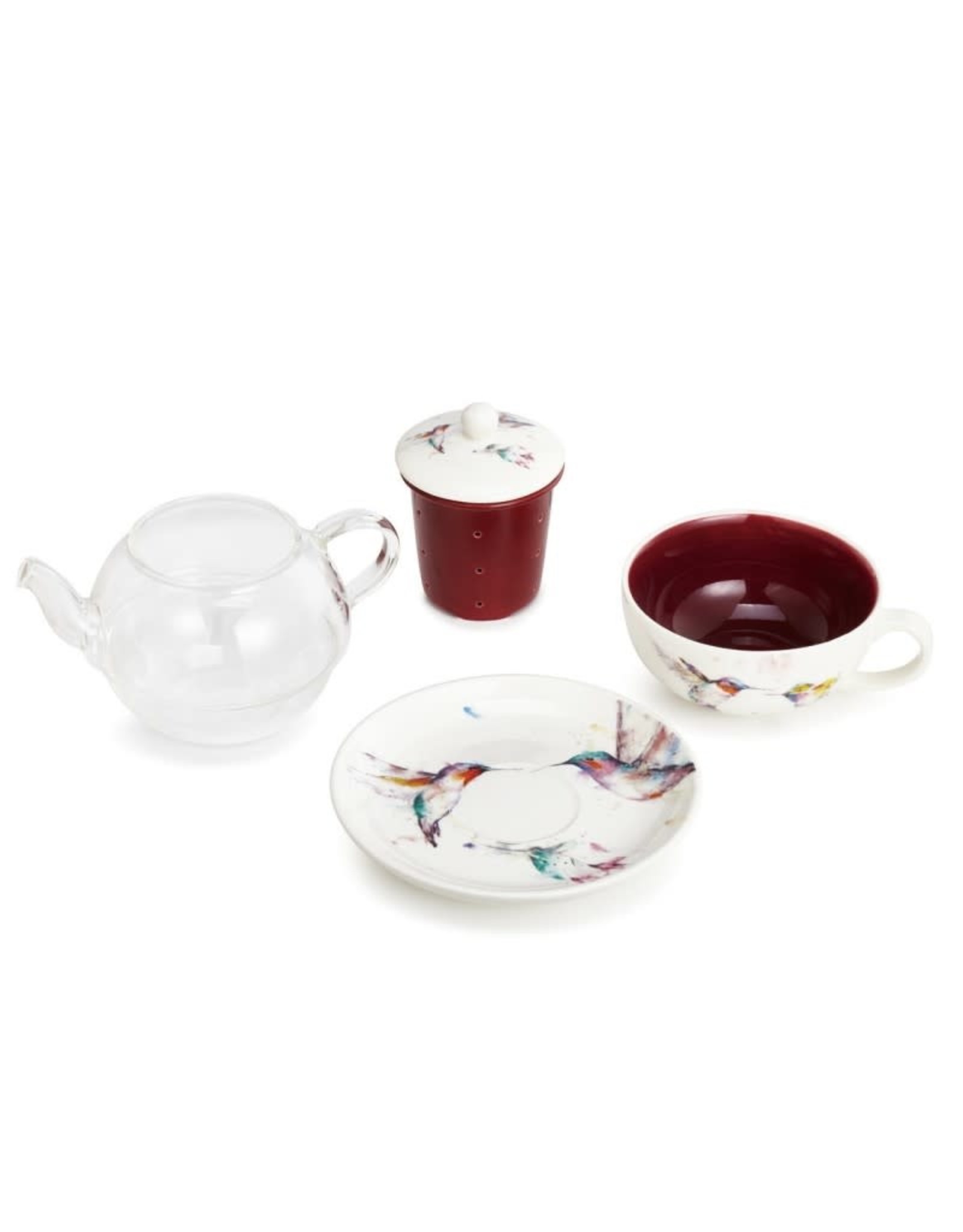 Dean Crouser Hummingbird Tea Pot Set - Dean Crouser Collection
