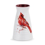 Dean Crouser Collection Redhead Cardinal Vase