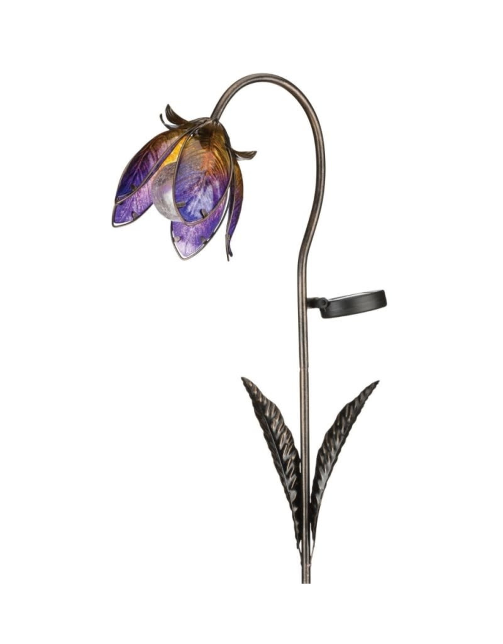 Solar Wildflower Stake - Purple