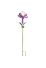 Solar Lotus Spinner Stake - Purple