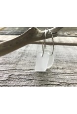 Hoop Earrings - Beach Glass 3