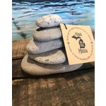 Beach Stone Cairn - A Thomas