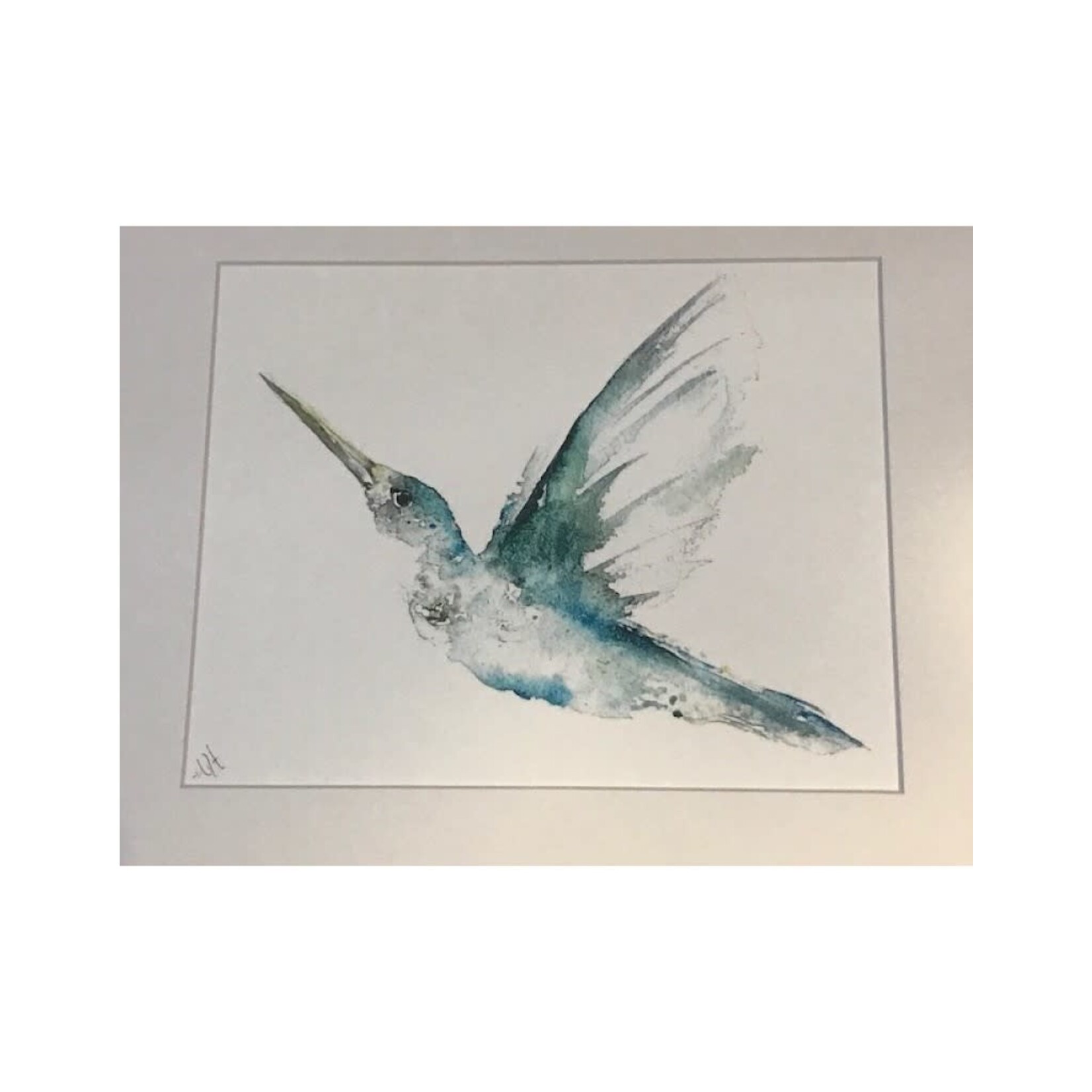 Michelle Detering Limited Matted Print - Hummingbird
